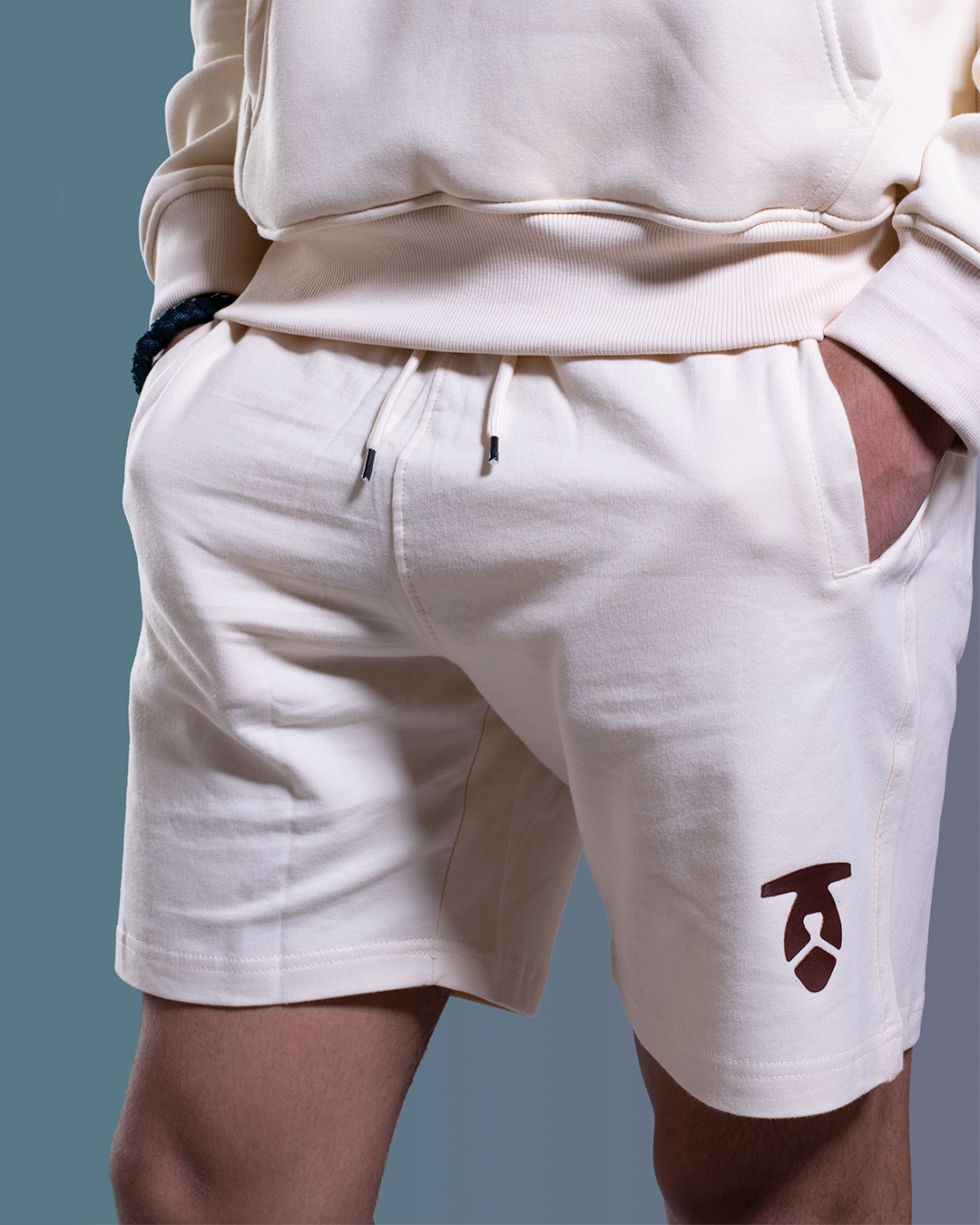 Beige Shorts